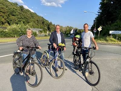 Wir fordern eine Querungshilfe für Radfahrer an der Gaskugel!